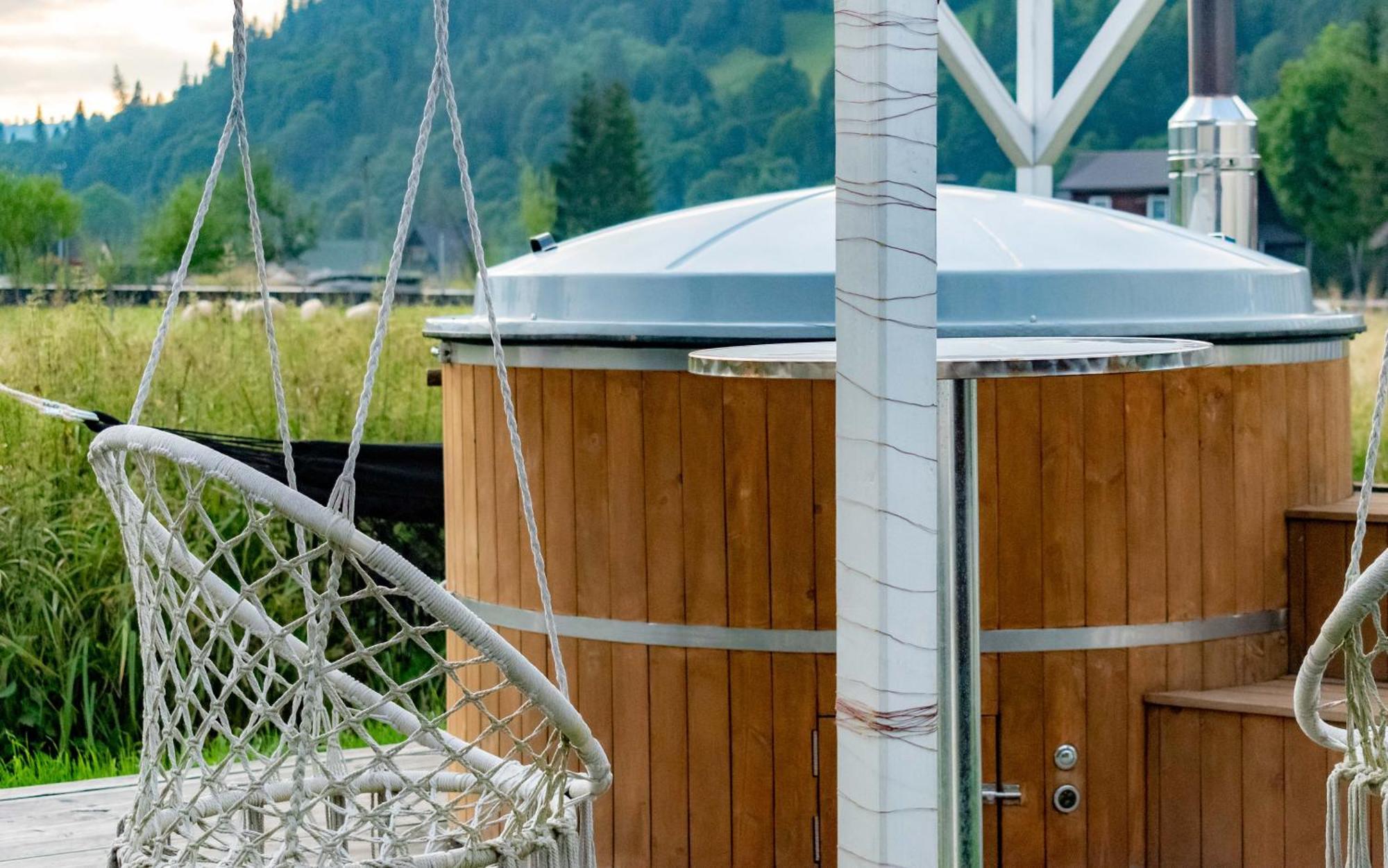 Domek Dream II Z Jacuzzi I Basenem Poronin Extérieur photo