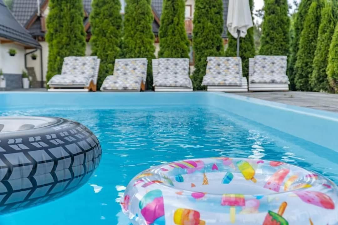 Domek Dream II Z Jacuzzi I Basenem Poronin Extérieur photo