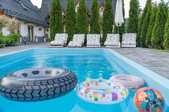 Domek Dream II Z Jacuzzi I Basenem Poronin Extérieur photo